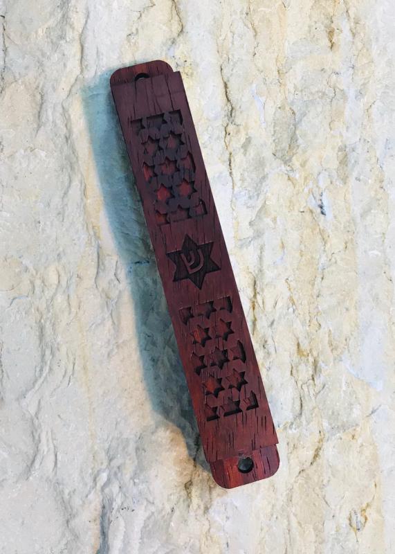 Stars Mezuzah